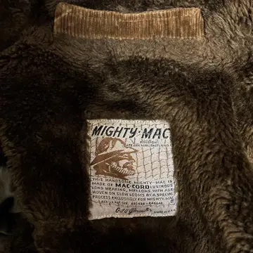 60s-70s 마이티 맥 USA제 보아 자켓