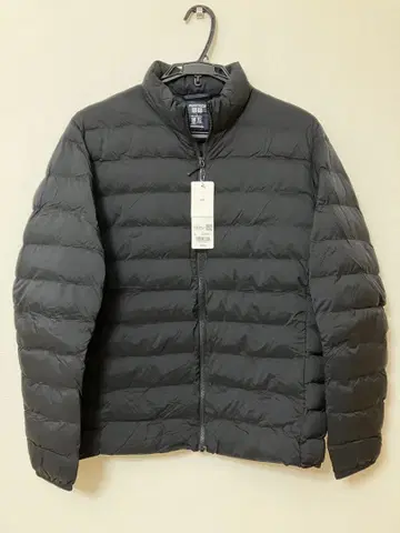 유니클로 퍼프 테크 자켓 블랙 L