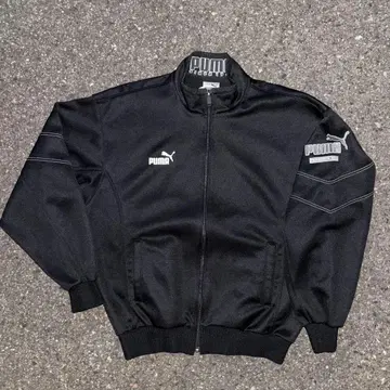80s PUMA archive 트랙 자켓 짧은 기장 와이드 소매 y2k