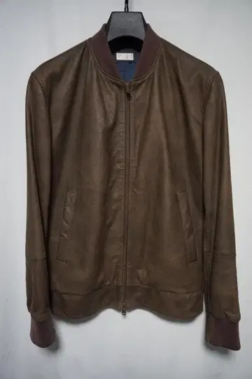 BRUNELLO CUCINELLI 브루넬로쿠치넬리 가죽 자켓 XS