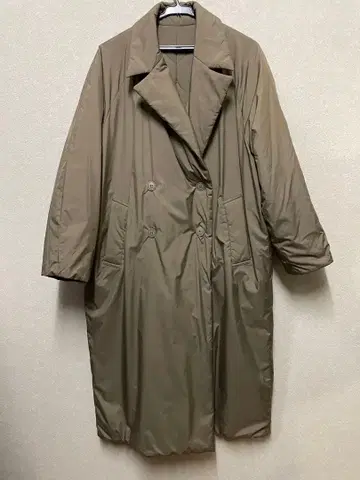 STATE OF MIND 충전솜 리버서블 롱 코트