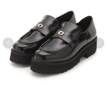 SNIDEL 스나이델 비트 달린 로퍼 블랙 M 사이즈