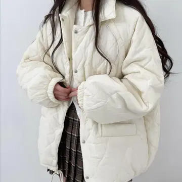 소녀나라 컬러 퀼팅 다운 (보아 안감)