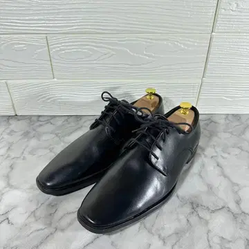 JOSEPH ABBOUD 블랙 가죽 플레인토 28cm 상당