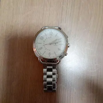 fossil 손목시계 쿼츠 실버