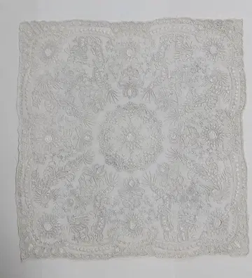 스와토우 자수 손수건