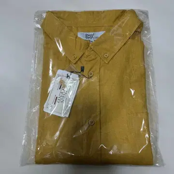 Daniel Dodd 머스타드 긴팔 셔츠 6L