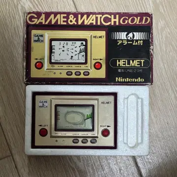 GAME & WATCH HELMET (CN-07) 골드