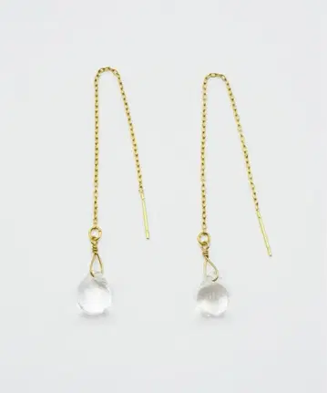 [ 무료배송 ] Hario 귀걸이 티어스 | 유리 롱귀걸이