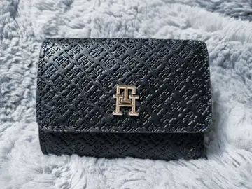 TOMMY HILFIGER 3단 접이식 지갑 이터니티 모노그램