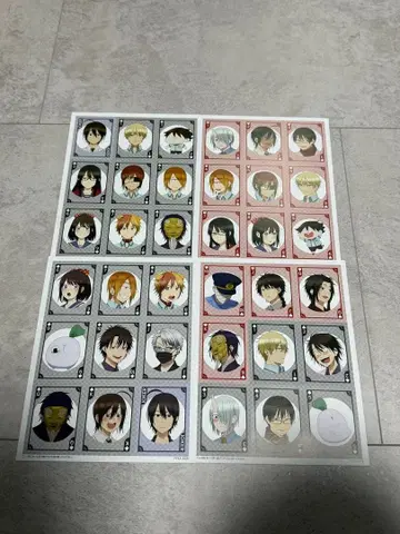 요괴워치 트럼프풍 콩 사이즈 카드