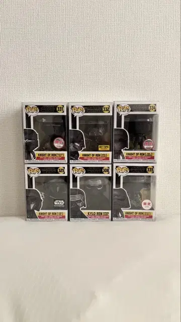 스타 워즈 Knight of Ren & Kylo Ren 6체 세트