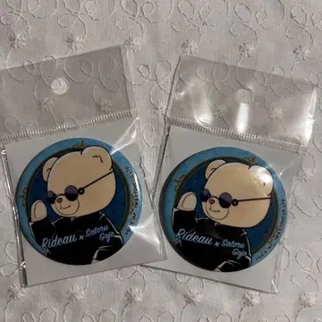 주술회전 회옥 옥절 극장 베어 캔뱃지 고죠 사토루 2세트