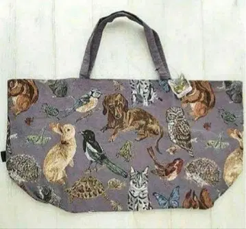 나탈리 레테 레지 바스켓 대응 마켓 백 애니멀 고블랑 고양이 토끼