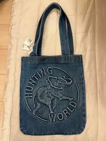 HUNTING WORLD 데님 토트