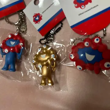 오사카 간사이 만박 EXPO2025 미야쿠미야쿠 키링 3개 세트