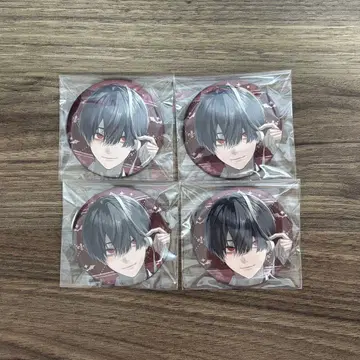 쿠츠하 캔뱃지 금박 200만 명 기념