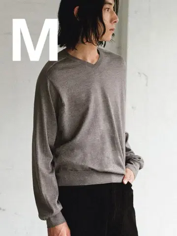 W/Si/Ca 18G V Neck Knit