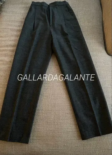 개럴개런트 스트레이트 울 팬츠