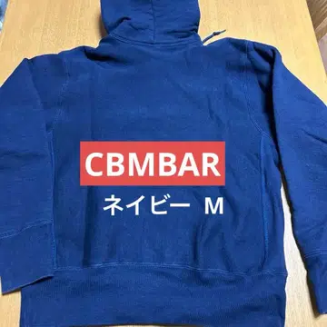 CAMBER 232 네이비 후드 부착 후드티 M