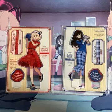 리코리스 리코일 라운드원 하이카라 아크릴 스탠드 2세트