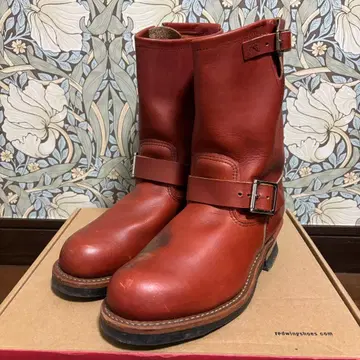 RedWing 8271 레드윙 엔지니어 부츠 레드 오로라 세트