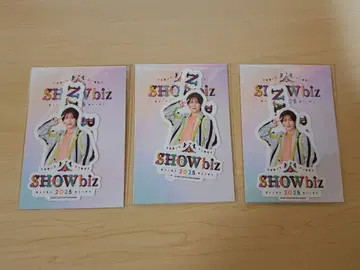 나카무라 레이아 SHOWbiz2025 스티커 3개