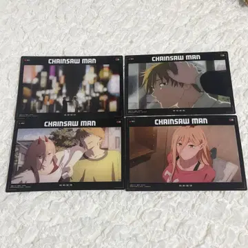 체인소 맨 클리어 비주얼 포스터 덴지 파워 마키마