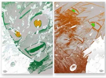 히로아카 원화전 아트 포스터 A2 2장 세트