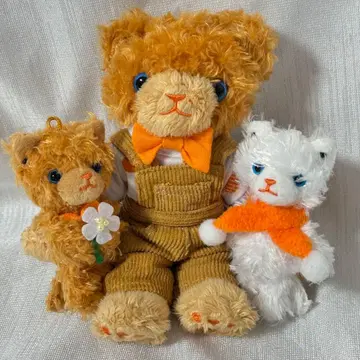 우타프리 미니 프린스 캣 아란차 푸치 플라워 머플러 뼈 있음