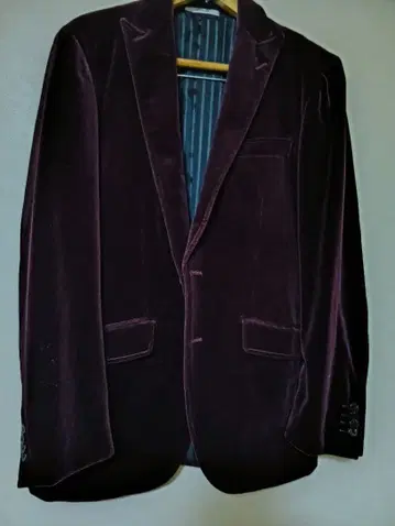 버건디 테일러드 자켓 그리 여성 제작