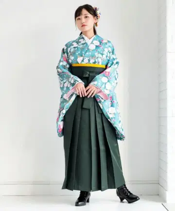 하카마 4세트 그린