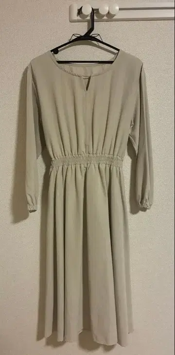 [ VIS ] 이지케어 베이지 원피스