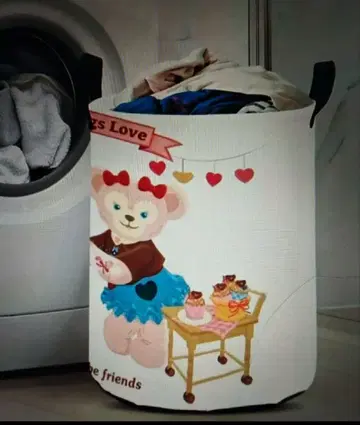 1개 한정 세일! 더피 프렌즈 셰리 메이 런드리 바스켓