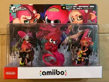 amiibo 트리플 세트 문어 보이/문어/문어 걸