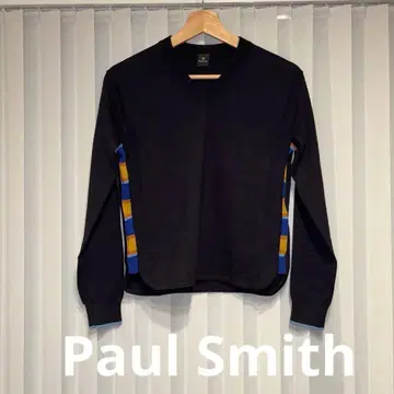 Paul Smith 네이비 V넥 니트