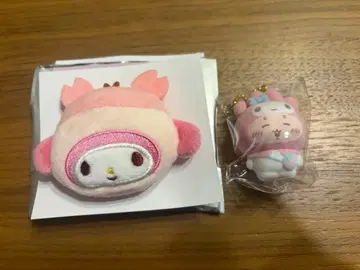 산리오 치이카와 (먼작귀) 마이멜로디 헌책방 플로키 마스코트 헤어 클립