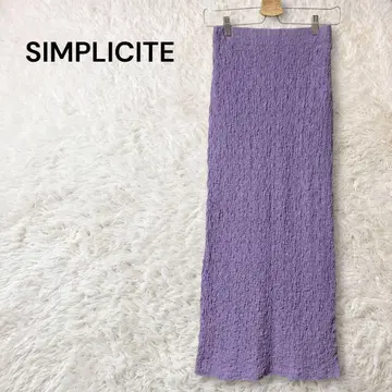 심플리시티에 I라인 타이트 스커트 프클 셔링 F 아름다운 실루엣