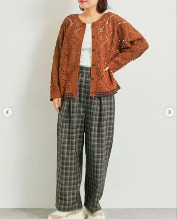 이번 시즌 레이스 짜임 가디건