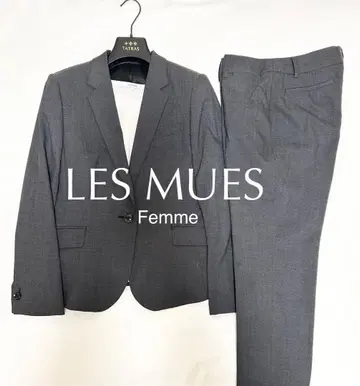 LES MUES 셋업 수트 팬츠 7호 자켓 9호 아오키 M