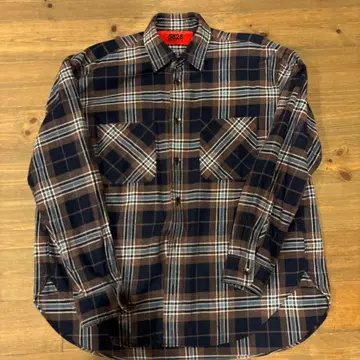 5525 gallery 체크 무늬 셔츠 S/M