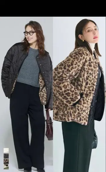 coca 리버서블 퀼팅 봄버 자켓