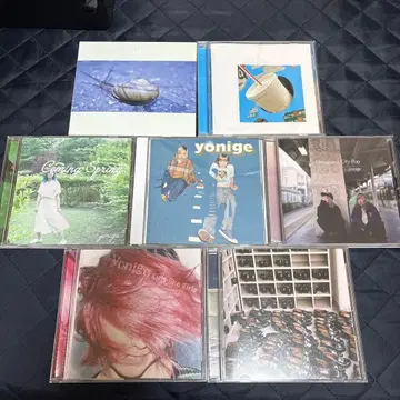 [ 7장 세트 ] yonige 앨범 cd 세트 판매