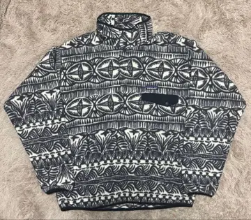 19년산 patagonia 신틸라 스냅T 올 패턴 파타고니아 플리스