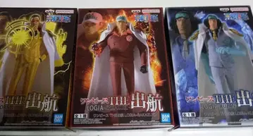 원피스 THE 출항 LOGIA 피규어 3체 세트