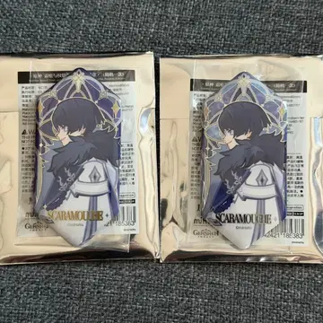 원신 방랑자 캔뱃지 서리 흔적과 권염 스카라무슈 산병 시크릿 노멀