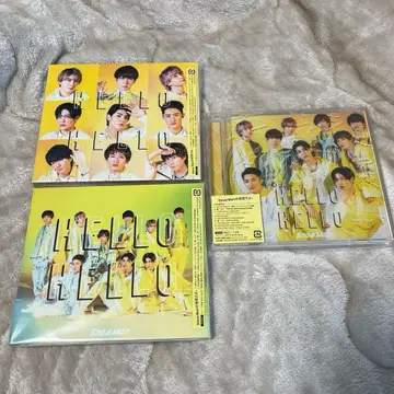 Snow Man HELLO HELLO 앨범 세트 초회반 A B 일반ver