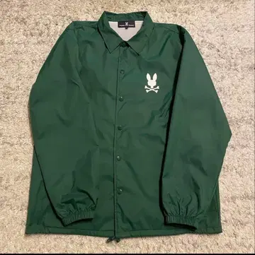 사이코 버니 그린 나일론 자켓 L 사이즈