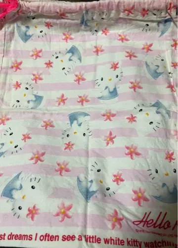 레어 키티 원단 복조리 헬로키티 1997