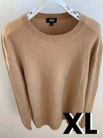 유니클로 캐시미어 100% 크루넥 스웨터 니트 XL UNIQLO